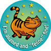 I'm aligned and feline fine!