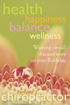 Health, Happiness, Balance, Wellness