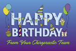 Happy Birthday From Your Chiropractic Team (purple)