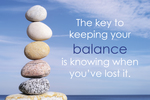 The Key To Keeping Your Balance