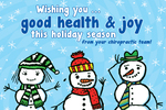 Wishing you good health & joy