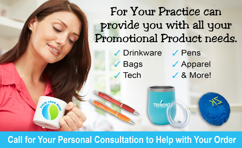 Personalized products to better promote your practice.