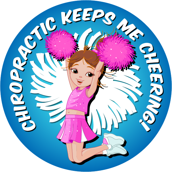 St190a cheerleader sticker