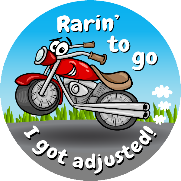 St194a motorcycle sticker