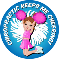 St190a cheerleader sticker