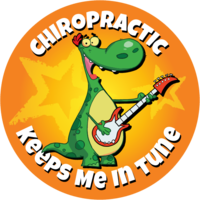 St200a dino rock sticker