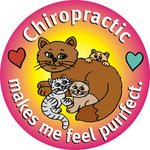 Chiropractic makes me feel purrfect.