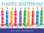 Happy Birthday From Your Chiropractor  