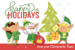 Happy Holidays From Your Chiropractic Team(Elves)