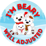 I'm Beary Well Adjusted - Polar bear Family