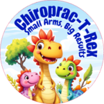 Chiroprac-T-Rex Sticker