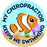 My Chiropractor Keeps me Swimming - Fish