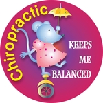 Chiropractic Keeps Me Balanced (Mouse)