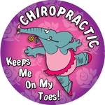 Chiropractic Keeps Me On My Toes (Elephant)
